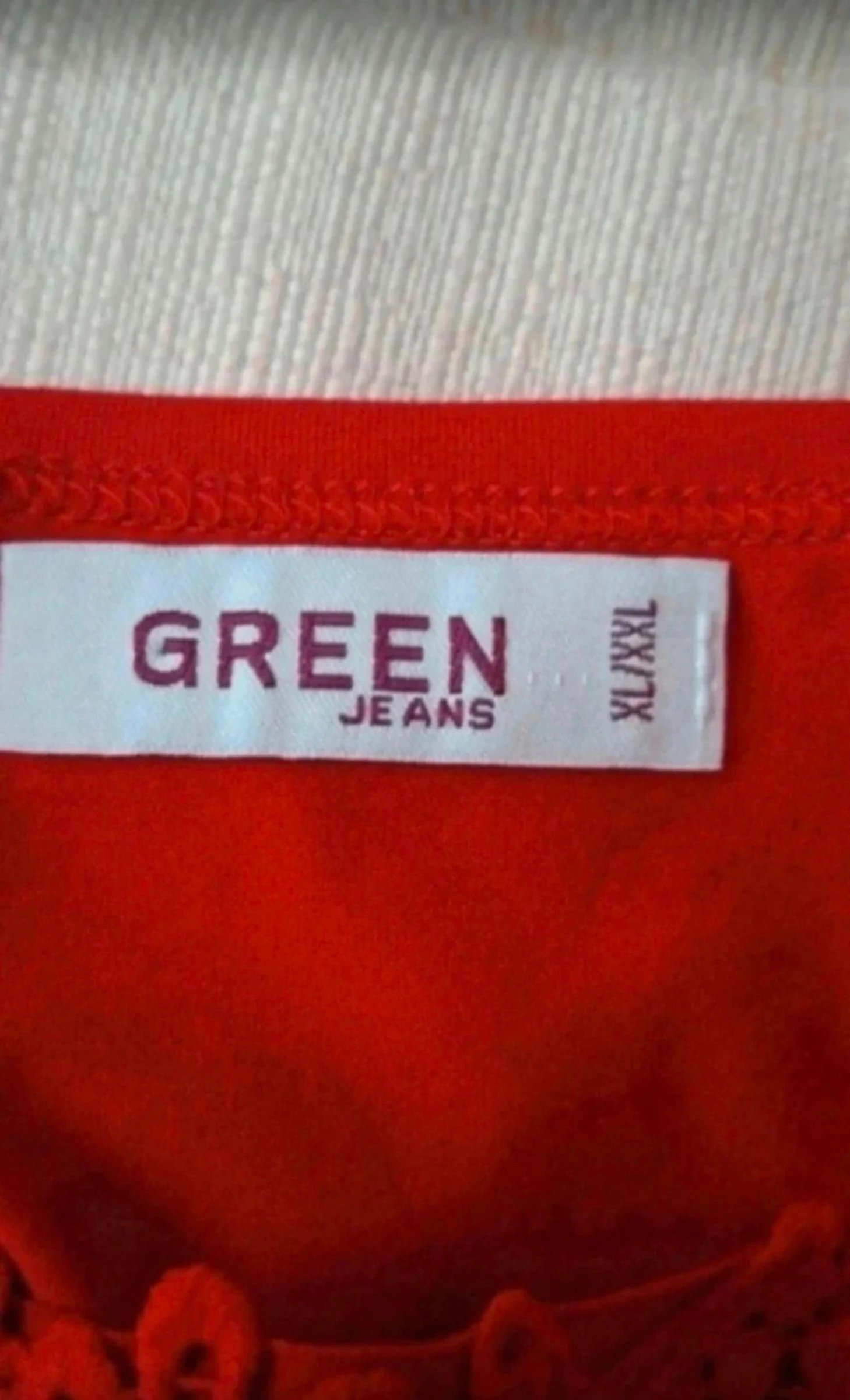 Women's blouse, red color. Size XL/XXL – photo 4